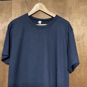 Classic Navy Blue Men's Shirt
